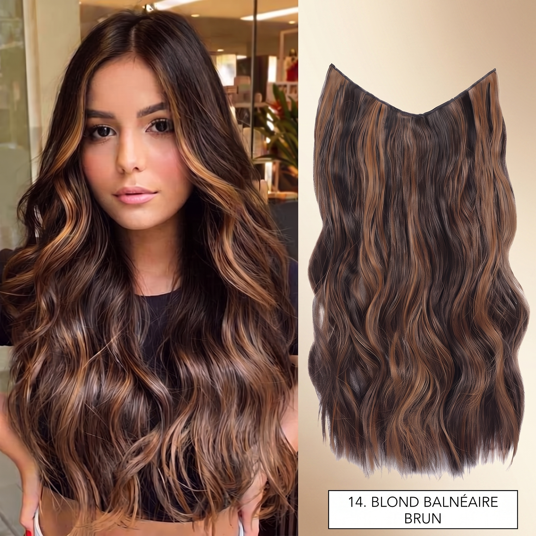 -50 % · OFFRE LIMITÉE · FullerHair™ · Extensions de cheveux