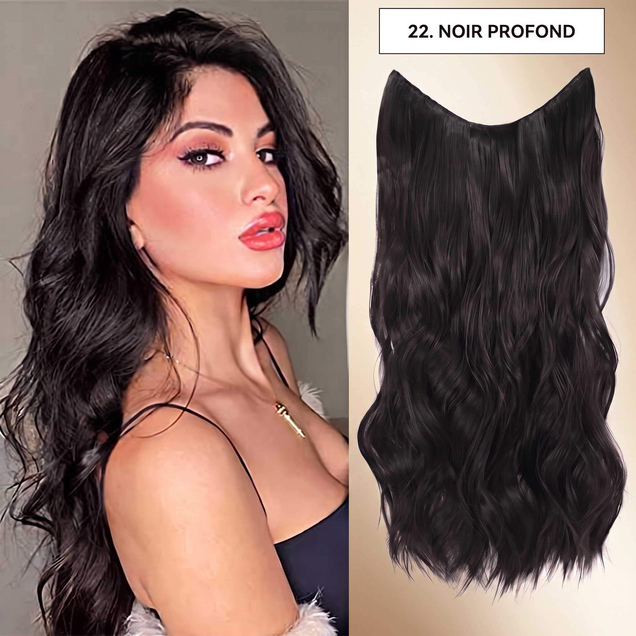 -50 % · OFFRE LIMITÉE · FullerHair™ · Extensions de cheveux