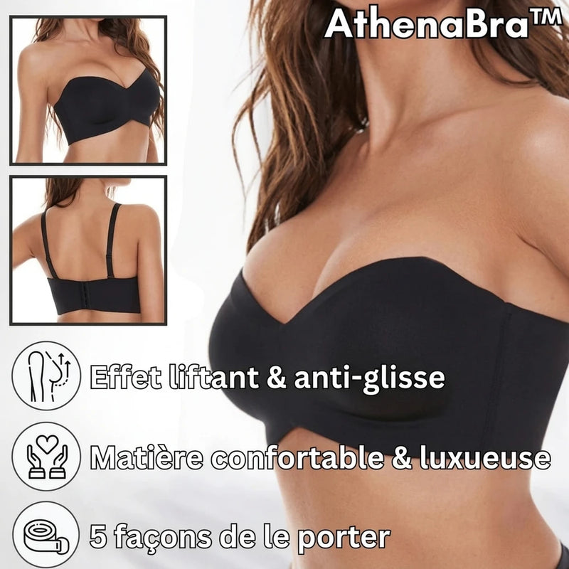 -50 % · OFFRE LIMITÉE · AthenaBra™ · Soutien-gorge antidérapant magique
