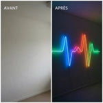 -50 % · OFFRE LIMITÉE · NeoAura™ · Bandes LED néon