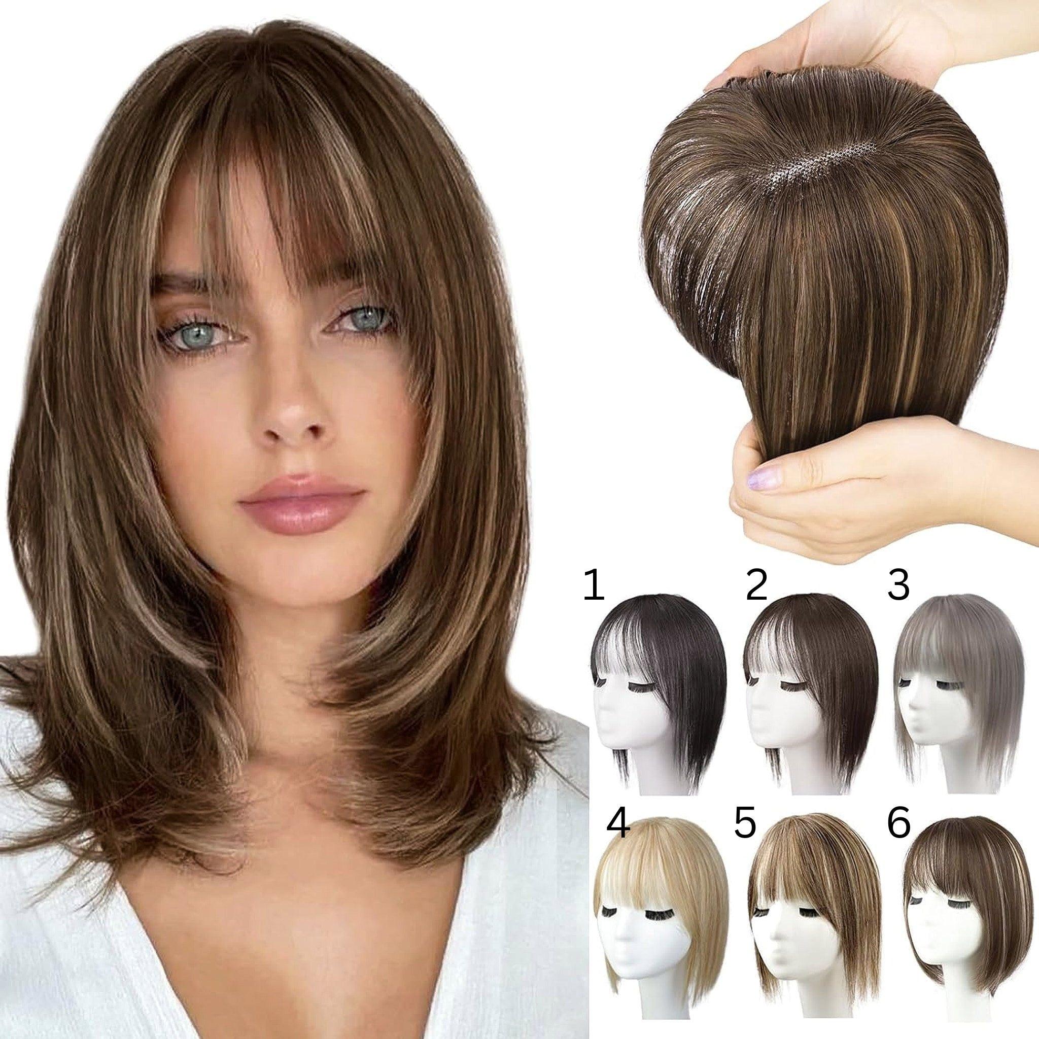 50% RABATT TEMPORÄR | CrownLift™ | Voluminisierendes Haartopper-Perücke - MODLIA