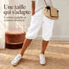 -50 % · OFFRE LIMITÉE · Jenna™ · Short femme en coton et lin