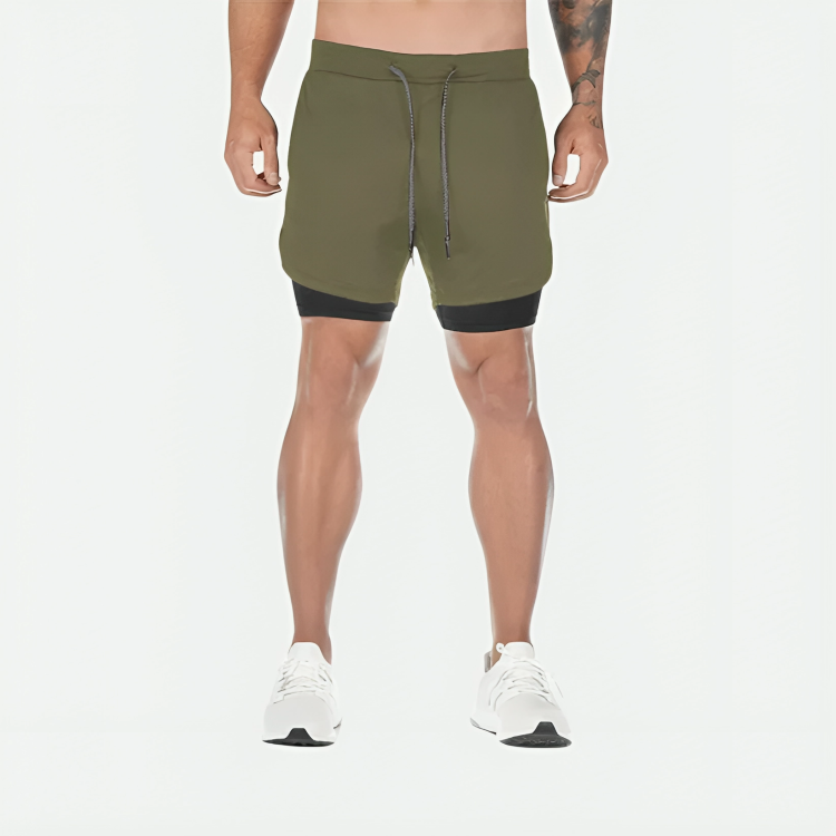 50% DE RABAIS TEMPORAIRE | EnduraFit™ | Shorts de course 2-en-1