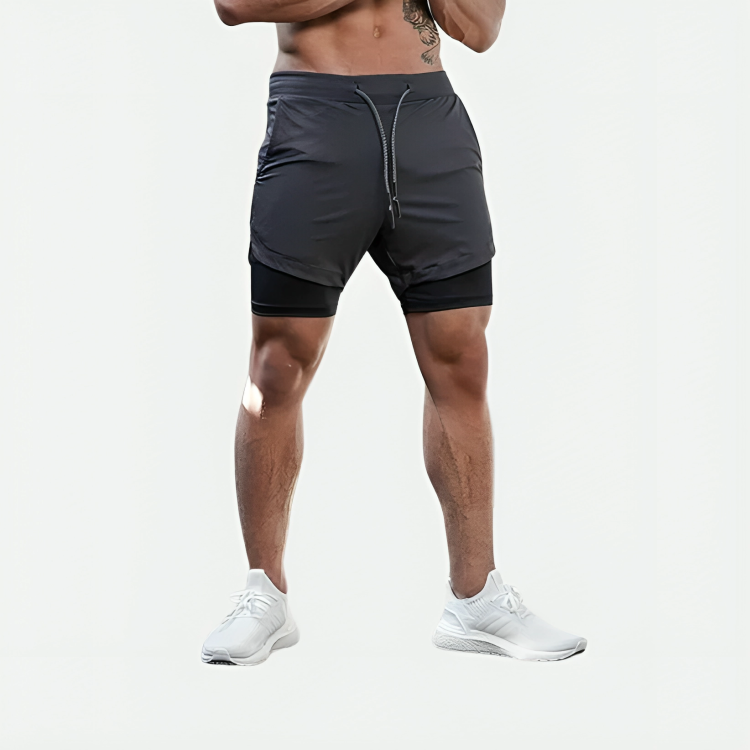50% DE RABAIS TEMPORAIRE | EnduraFit™ | Shorts de course 2-en-1