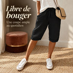 -50 % · OFFRE LIMITÉE · Jenna™ · Short femme en coton et lin