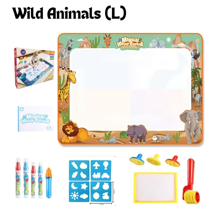 50 % DE REMISE TEMPORAIRE | AquaArt™ | Tapis de peinture magique pour enfants
