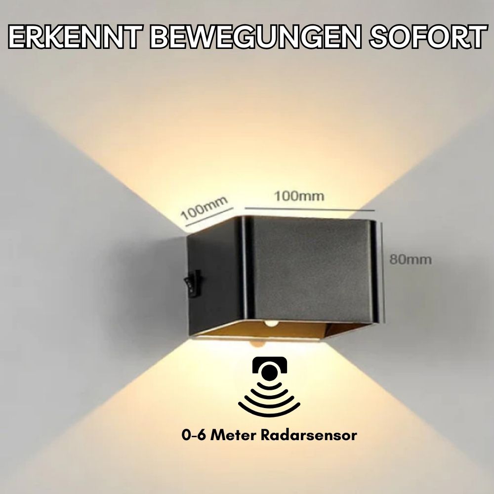 50% DE REMISE TEMPORAIRE | LuminaCube™ | La lampe murale sans fil et luxueuse !