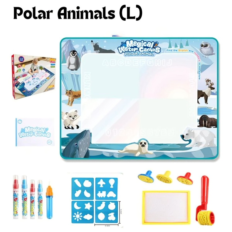 50 % DE REMISE TEMPORAIRE | AquaArt™ | Tapis de peinture magique pour enfants