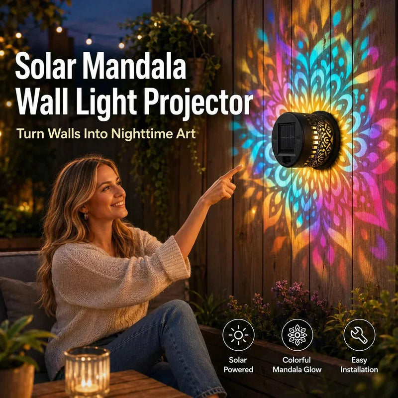 1+1 OFFERT · AUJOURD'HUI · MandalaAura™ · Lampe de projection