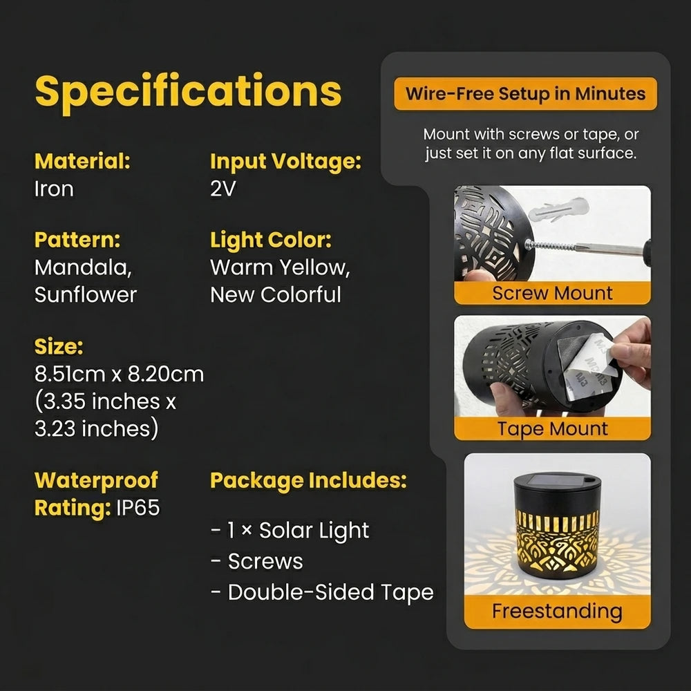 1 + 1 GRATUIT AUJOURD'HUI | MandalaAura™ - Lampe de projection