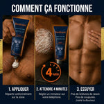 1+1 OFFERT · AUJOURD'HUI · BareGroom™ · Crème dépilatoire