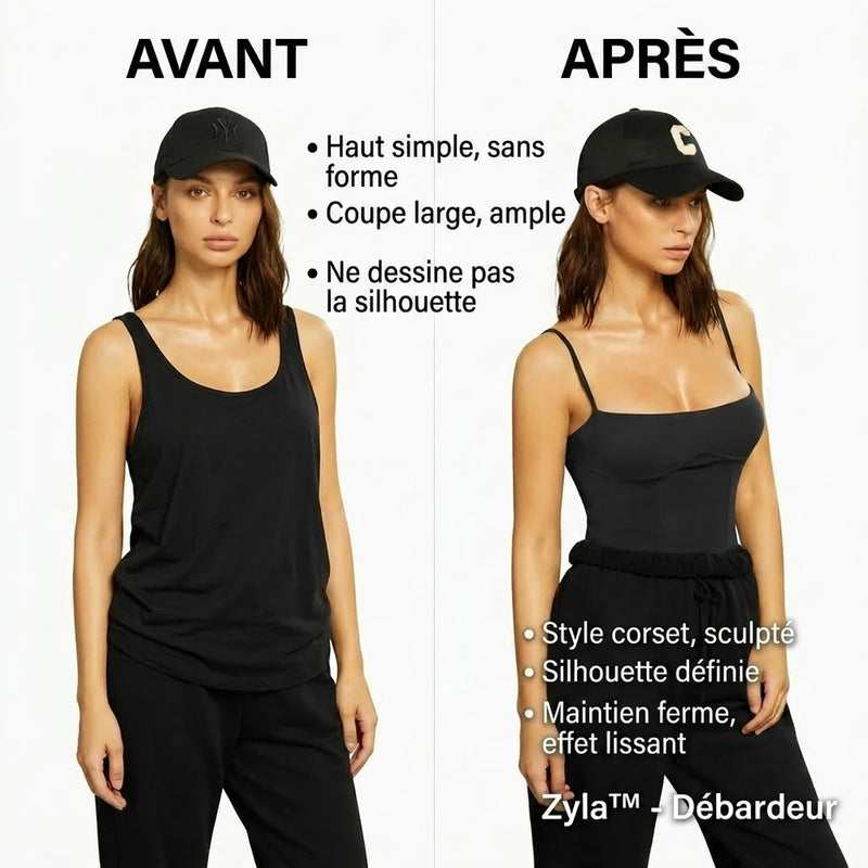 1+1 OFFERT · AUJOURD'HUI · Zyla™ · Débardeur