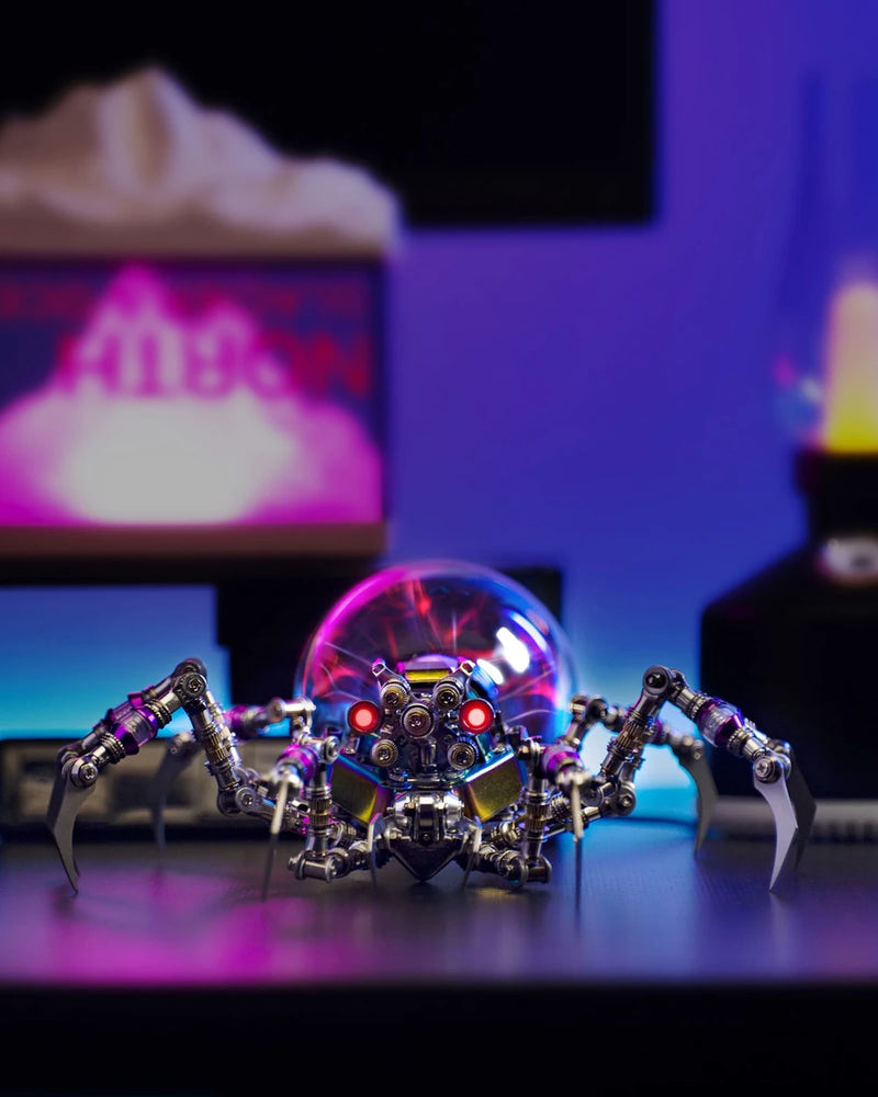 -50 % · OFFRE LIMITÉE · NeonCrawler™ · Araignée cyberpunk