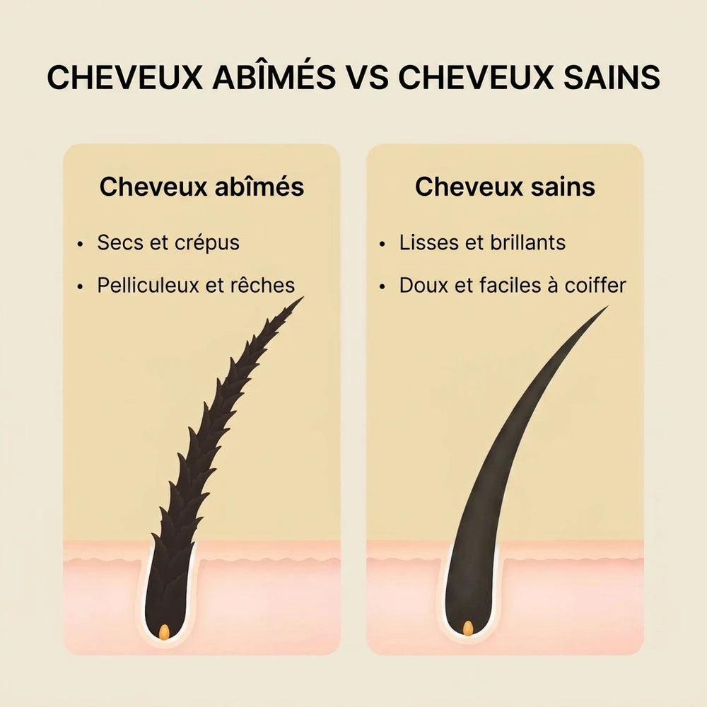 1+1 OFFERT · AUJOURD'HUI · KeratinRevive™ · Masque capillaire