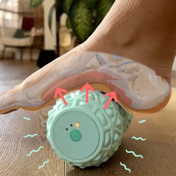 -50 % · OFFRE LIMITÉE · RollRelief™ · Rouleau de massage