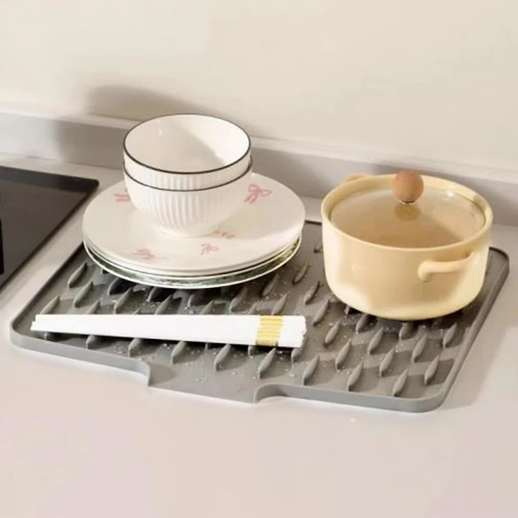 1+1 OFFERT · AUJOURD'HUI · DripDock™ · Tapis séchage vaisselle