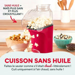 -50 % · OFFRE LIMITÉE · PopNGo™ · Machine à popcorn