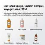1+1 OFFERT · AUJOURD'HUI · OneBottle™ · Distributeur de voyage
