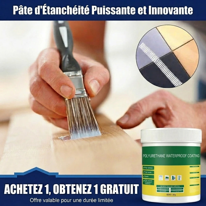 1+1 OFFERT · AUJOURD'HUI · HydroShield™ · Revêtement imperméable
