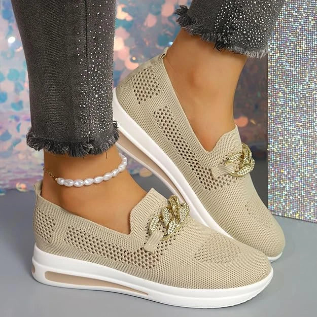 -50 % · OFFRE LIMITÉE · Arielle™ · Chaussures confortables à chaînes