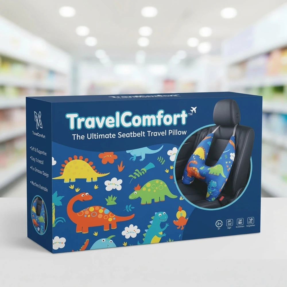 -50 % · OFFRE LIMITÉE · TravelComfort™ · Arrivez heureux, en sécurité et bien reposé !