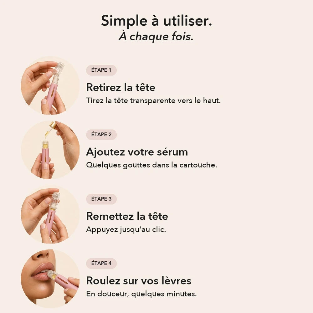 -50 % · OFFRE LIMITÉE · LipLift™ · Des lèvres douces et pulpeuses !