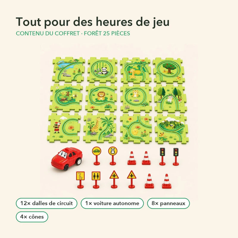-50 % · OFFRE LIMITÉE · TrackTastic™ · Des heures de plaisir pour votre enfant !