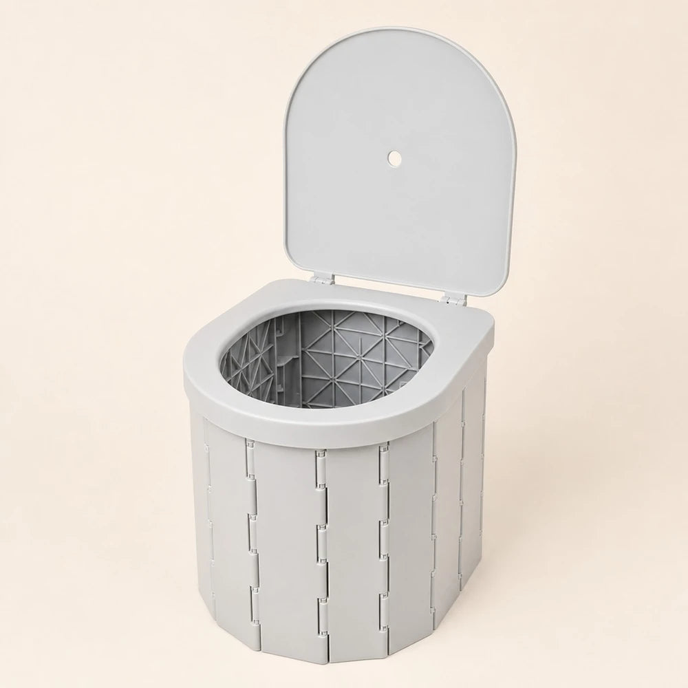 -50 % · OFFRE LIMITÉE · QuickPotty™ · Toilettes d’extérieur pliables et portables