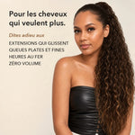 -50 % · OFFRE LIMITÉE · ClipCurls™ · Extensions cheveux bouclés avec queue de cheval