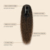 -50 % · OFFRE LIMITÉE · ClipCurls™ · Extensions cheveux bouclés avec queue de cheval