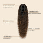 -50 % · OFFRE LIMITÉE · ClipCurls™ · Extensions cheveux bouclés avec queue de cheval