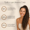 -50 % · OFFRE LIMITÉE · ClipCurls™ · Extensions cheveux bouclés avec queue de cheval