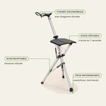 -50 % · OFFRE LIMITÉE · CrutchSeat™ · Aucun siège en vue ? Maintenant, vous en avez un.