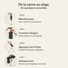 -50 % · OFFRE LIMITÉE · CrutchSeat™ · Aucun siège en vue ? Maintenant, vous en avez un.