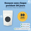1+1 OFFERT · AUJOURD'HUI · ScrubGlow™ · Gant de douche exfoliant antibactérien