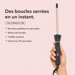 -50 % · OFFRE LIMITÉE · GlamCurl™ · De magnifiques boucles qui restent lisses toute la journée !