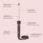-50 % · OFFRE LIMITÉE · GlamCurl™ · De magnifiques boucles qui restent lisses toute la journée !