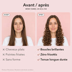 -50 % · OFFRE LIMITÉE · GlamCurl™ · De magnifiques boucles qui restent lisses toute la journée !