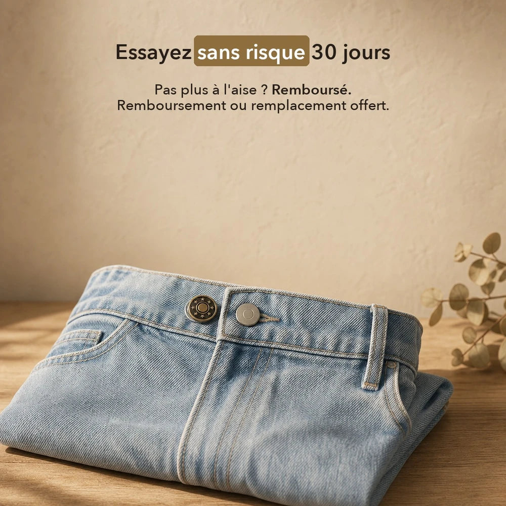1+1 OFFERT · AUJOURD'HUI · FlexiButton™ · Boutons d’extension de taille