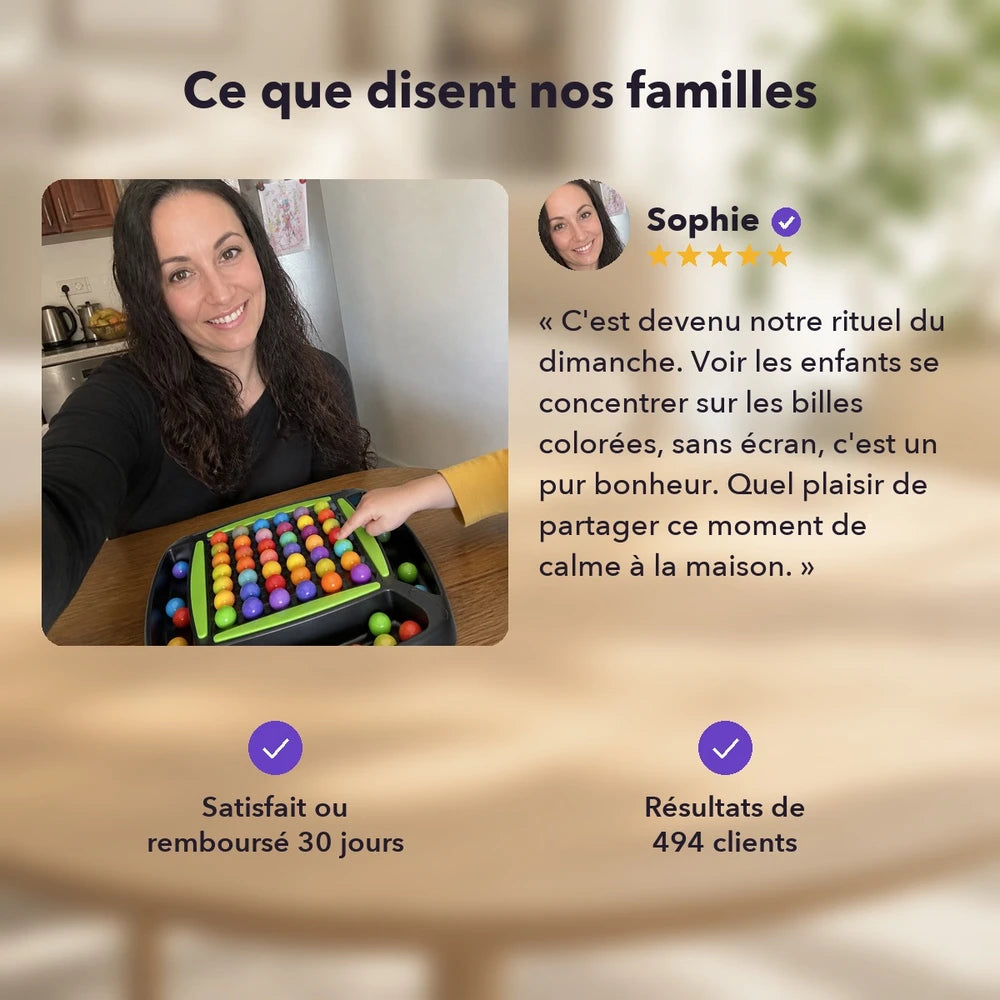 -50 % · OFFRE LIMITÉE · RainbowBoard™ · Jeu de logique des couleurs