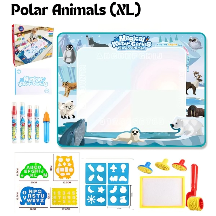 50 % DE REMISE TEMPORAIRE | AquaArt™ | Tapis de peinture magique pour enfants