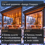 Photographie produit windwall en français