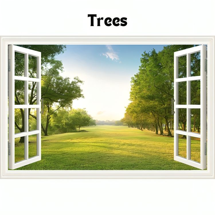 50% DE REMISE TEMPORAIRE | NatureScape™ | Autocollants muraux imperméables pour paysage