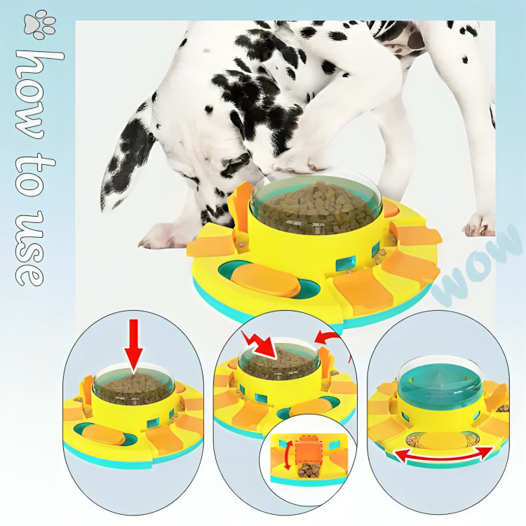 50% DE REMISE TEMPORAIRE | FeedQuest™ | Jeu de nourriture puzzle intelligent