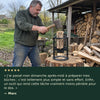 -50 % · OFFRE LIMITÉE · SplitterPro™ · Fendeur de bois de chauffage