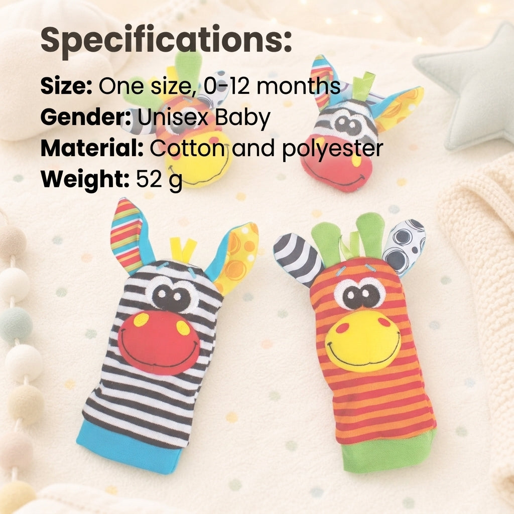 -50 % · OFFRE LIMITÉE · RattlePals™ · Ensemble de hochets pour bébé