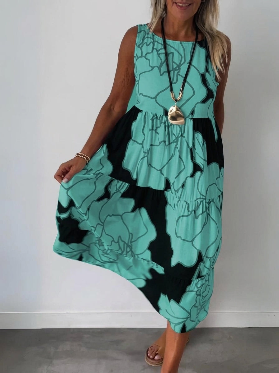 -60 % · OFFRE LIMITÉE · Maureen™ · Robe fleurie élégante