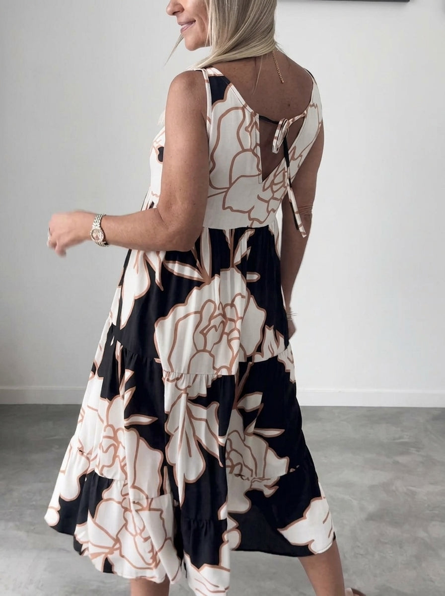 -60 % · OFFRE LIMITÉE · Maureen™ · Robe fleurie élégante