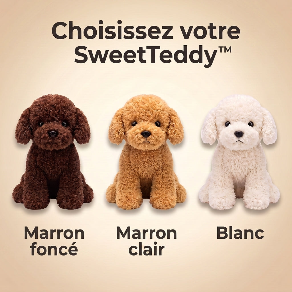 -50 % · OFFRE LIMITÉE · SweetTeddy™ · Mini Jouet pour Chiot
