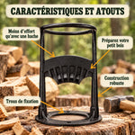 -50 % · OFFRE LIMITÉE · SplitterPro™ · Fendeur de bois de chauffage
